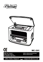 Shuman MC-261 User Manual preview