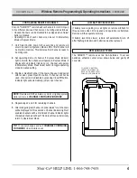 Preview for 5 page of Shur-Co SMART3 Operating Instructions Manual