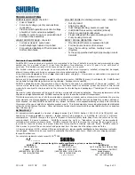 Preview for 4 page of SHURflo 94-053-00 Installation & Operation Manual