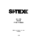 Preview for 1 page of Si-tex HE-705 Installation & Operation Manual