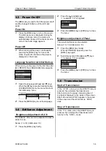 Preview for 19 page of Si-tex MDC-921 Operation Manual