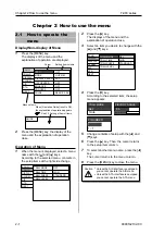 Preview for 24 page of Si-tex MDC-921 Operation Manual