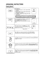 Preview for 9 page of Si-tex T-180 Operation Manual