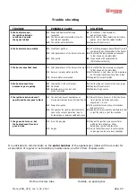 Preview for 22 page of Siabs UFO EB/08 Manual For Installation, Running And Maintenance