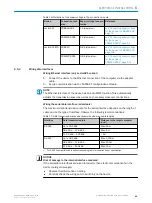 Preview for 45 page of SICK Lector621 Operating Instructions Manual