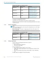 Preview for 46 page of SICK Lector63x Flex C-mount Operating Instructions Manual