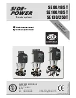 Side-Power SE 130/250T Installation And User Manual preview