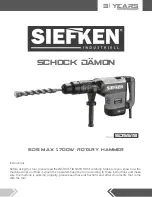 Preview for 16 page of Siefken SCHOCK DAMON Instructions Manual