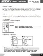 Preview for 26 page of Siefken SCHOCK DAMON Instructions Manual