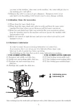 Preview for 9 page of Sieg AXMINSTER Model Engineer Series Original Instructions Manual