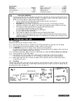 Preview for 2 page of siegen power S01046 Instruction Manual