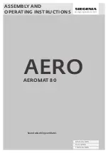 Siegenia AERO AEROMAT 80 Assembly And Operating Instructions Manual preview