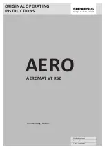 Siegenia AERO AEROMAT VT RS2 Original Operating Instructions preview