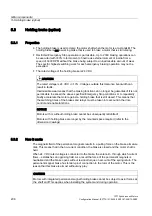 Preview for 208 page of Siemens 1FT7 Series Configuration Manual