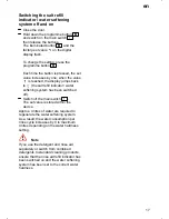 Preview for 17 page of Siemens 1G03QB 630G Instructions For Use Manual