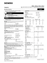 Siemens 3TS30 Operating Instructions preview