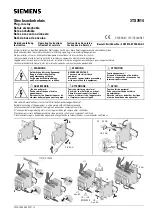 Preview for 1 page of Siemens 3TX7014 Series Operating Instructions