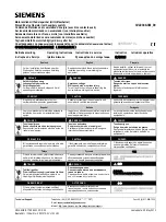 Siemens 3VL9300-3M 00 Operating Instructions Manual preview