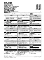 Siemens 3VT92 6AB00 Series Operating Instructions preview