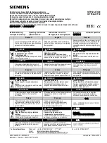 Siemens 3VT9524-4TG30 Quick Start Manual preview