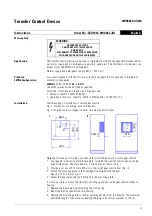 Preview for 5 page of Siemens 3WX3666-7JA00 Instructions Manual