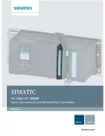 Siemens 6ES7521-1BL00-0AA0 Manual preview