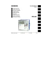 Preview for 1 page of Siemens 74 319 0618 0 Installation Instructions Manual