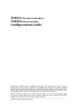 Preview for 99 page of Siemens Argus 7SR21 Technical Manual