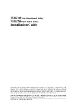 Preview for 477 page of Siemens Argus 7SR21 Technical Manual