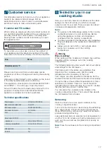 Preview for 17 page of Siemens BF634LGS1 Instruction Manual