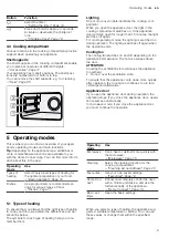 Preview for 9 page of Siemens CM924G1 1B Series User Manual And Installation Instructions