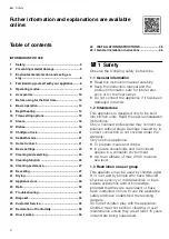 Preview for 2 page of Siemens CS856GN.7 User Manual And Installation Instructions