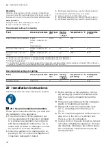 Preview for 46 page of Siemens CS856GN.7 User Manual And Installation Instructions