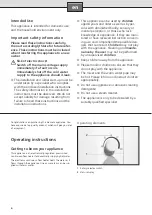 Preview for 6 page of Siemens DE406M Series Operating Instructions Manual