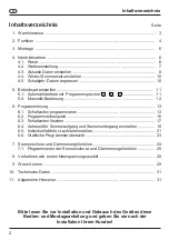 Preview for 2 page of Siemens DELTA i-system Operating And Installation Instructions