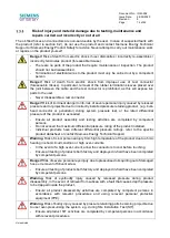 Preview for 14 page of Siemens DigiTRON Series Installation, Operation And Maintenance Manual