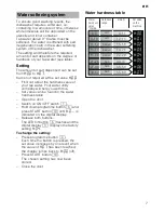 Preview for 7 page of Siemens Dishwashers Operating Instructions Manual