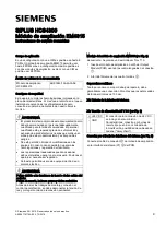 Preview for 9 page of Siemens EM4315 Compact Operating Instructions