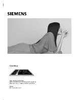 Preview for 1 page of Siemens ET 77..UC Use And Care Manual