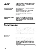 Preview for 112 page of Siemens ET375GA11E Operating Instructions Manual