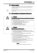 Preview for 51 page of Siemens FDCW241 Technical Manual