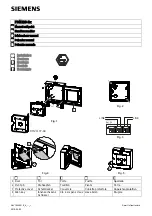 Preview for 1 page of Siemens FDM223-Ex Installation Manual