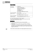 Preview for 6 page of Siemens FDM223-Ex Technical Manual