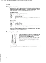 Preview for 16 page of Siemens Gigaset C59H User Manual