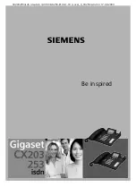 Preview for 3 page of Siemens Gigaset CX 253 isdn User Manual