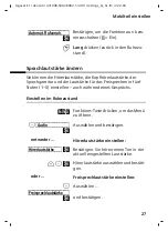 Preview for 27 page of Siemens Gigaset E1 Manual