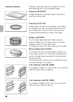 Preview for 80 page of Siemens HB 550 Series Operating And Fitting Instructions Manual