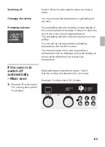 Preview for 83 page of Siemens HB 550 Series Operating And Fitting Instructions Manual