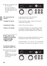 Preview for 84 page of Siemens HB 550 Series Operating And Fitting Instructions Manual