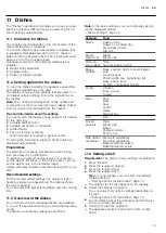 Preview for 13 page of Siemens HB736G1.1B User Manual And Installation Instructions